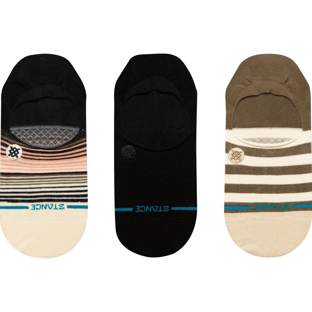 Stance Starter Sock - 3-Pack - Women's Black, S