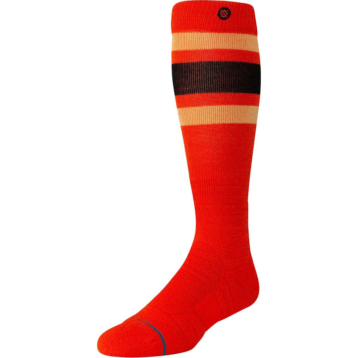 Stance Boyd Mid Wool Snow Sock Tomato, M