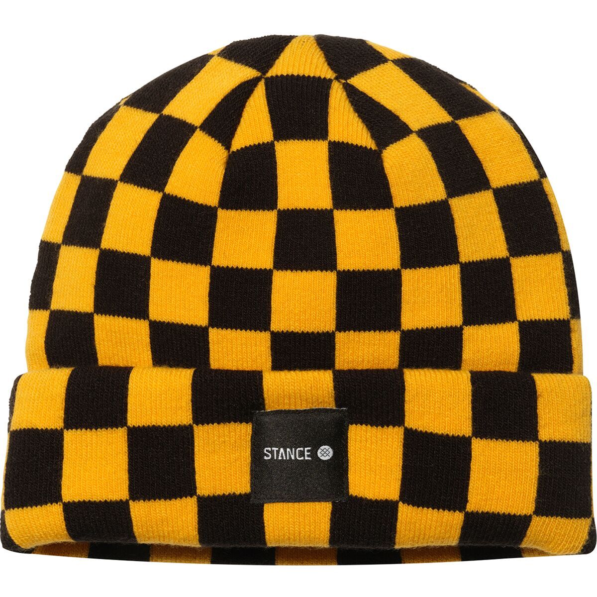 Stance Checked Out Beanie Golden, One Size