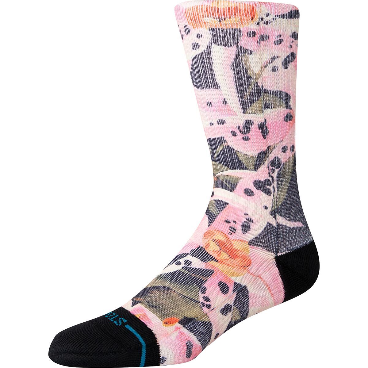Stance Encyclia Crew Sock - Women's Black, M