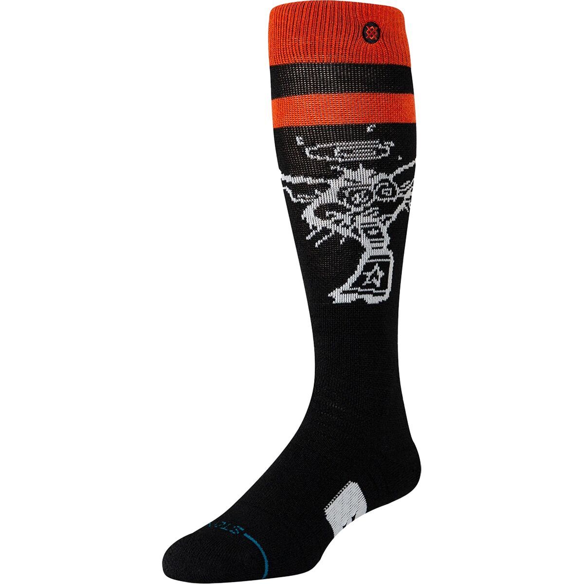 Stance Jill Perkins Snow Sock Black, M