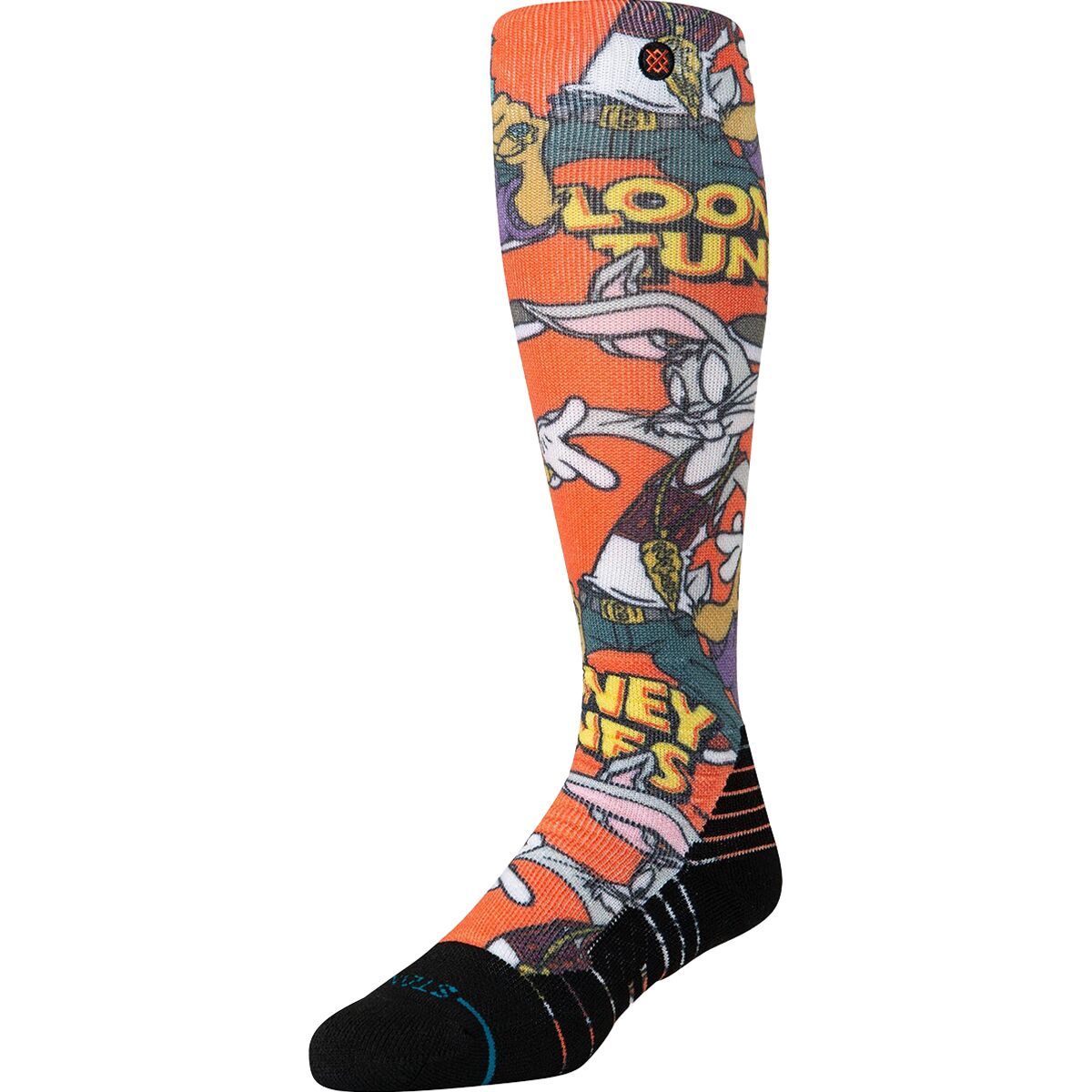 Stance Looney Mid Poly Snow Sock Multi, M