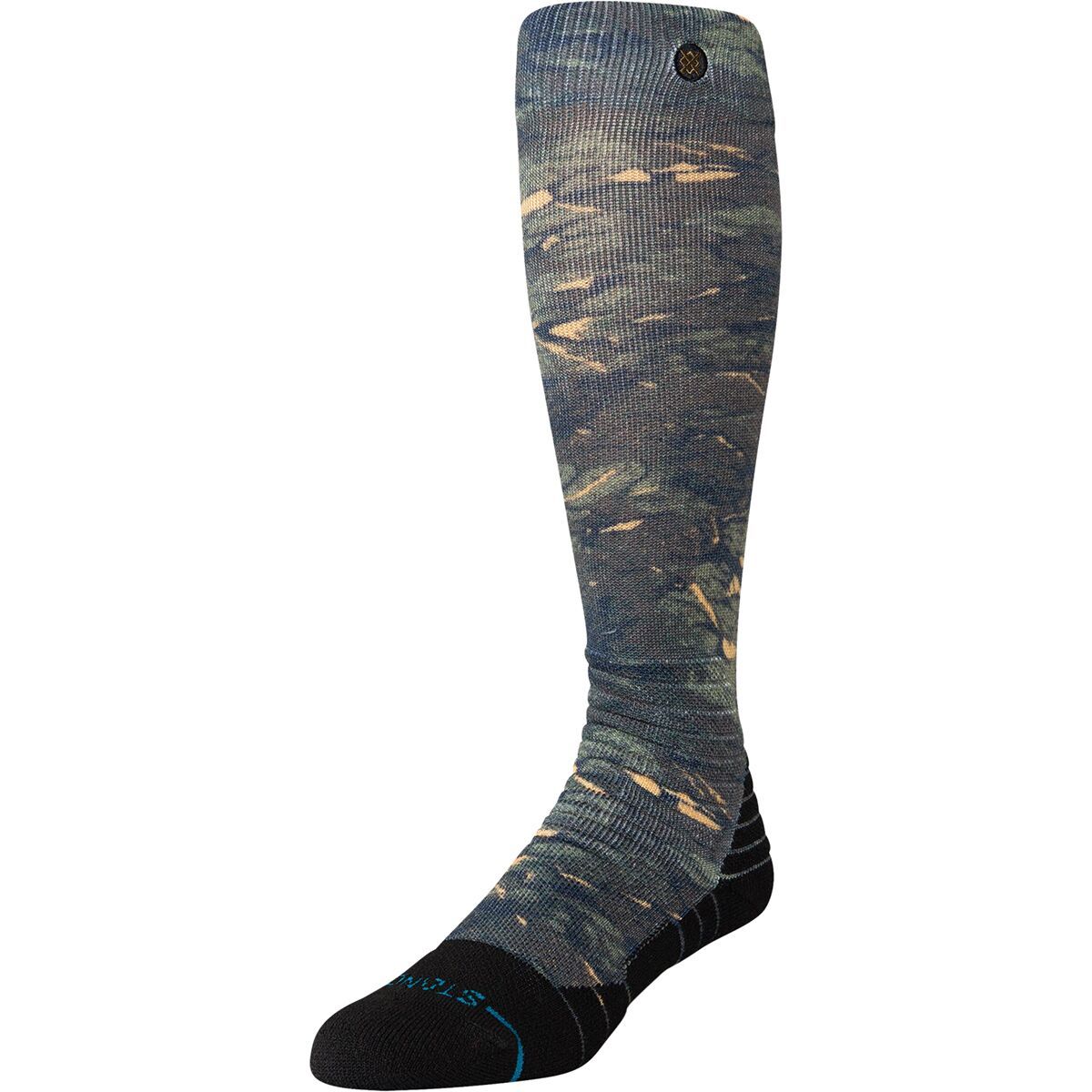 Stance Rompin Medium Poly Snow OTC Sock Camo, M