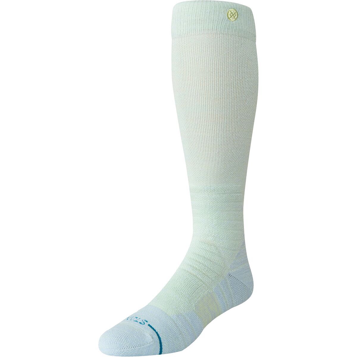 Stance Traveleer Mid Wool Snow Sock Green, M