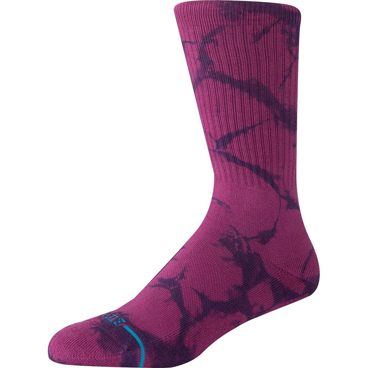 Stance Icon Dye Crew Sock Navy, L