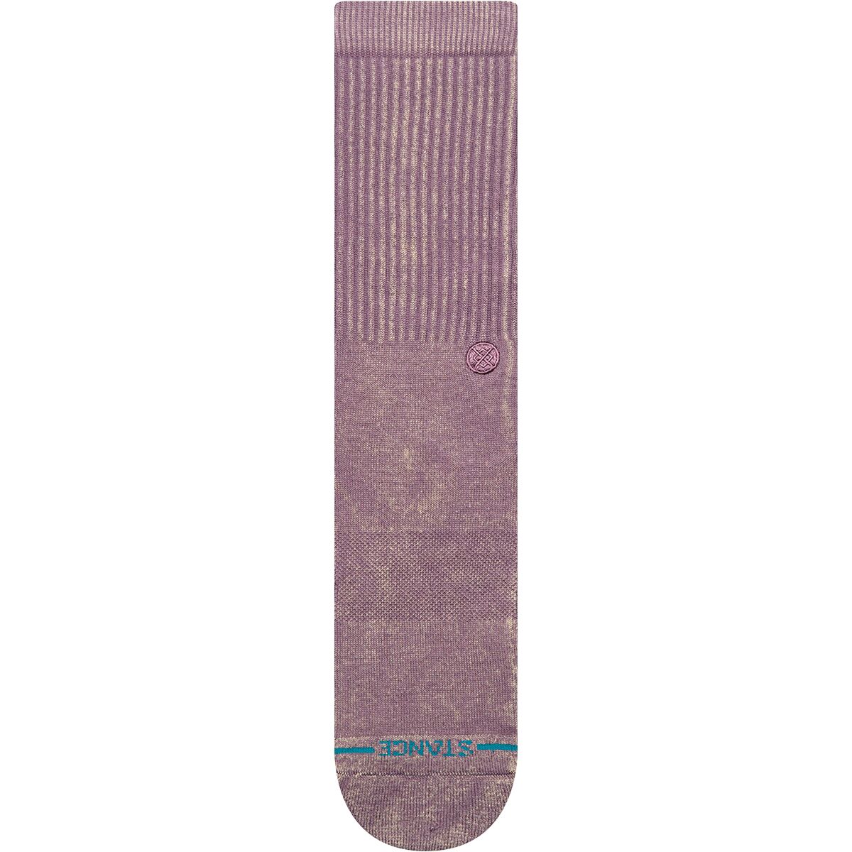 Image of Stance Icon Dyed Crew Sock Plum, M