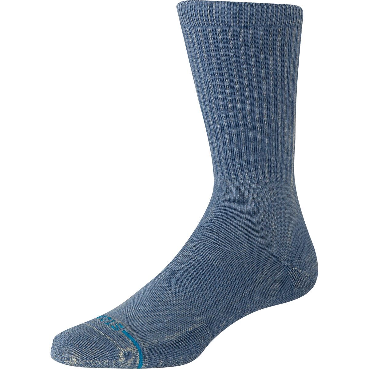 Image of Stance Icon Dyed Crew Sock Seablue, M