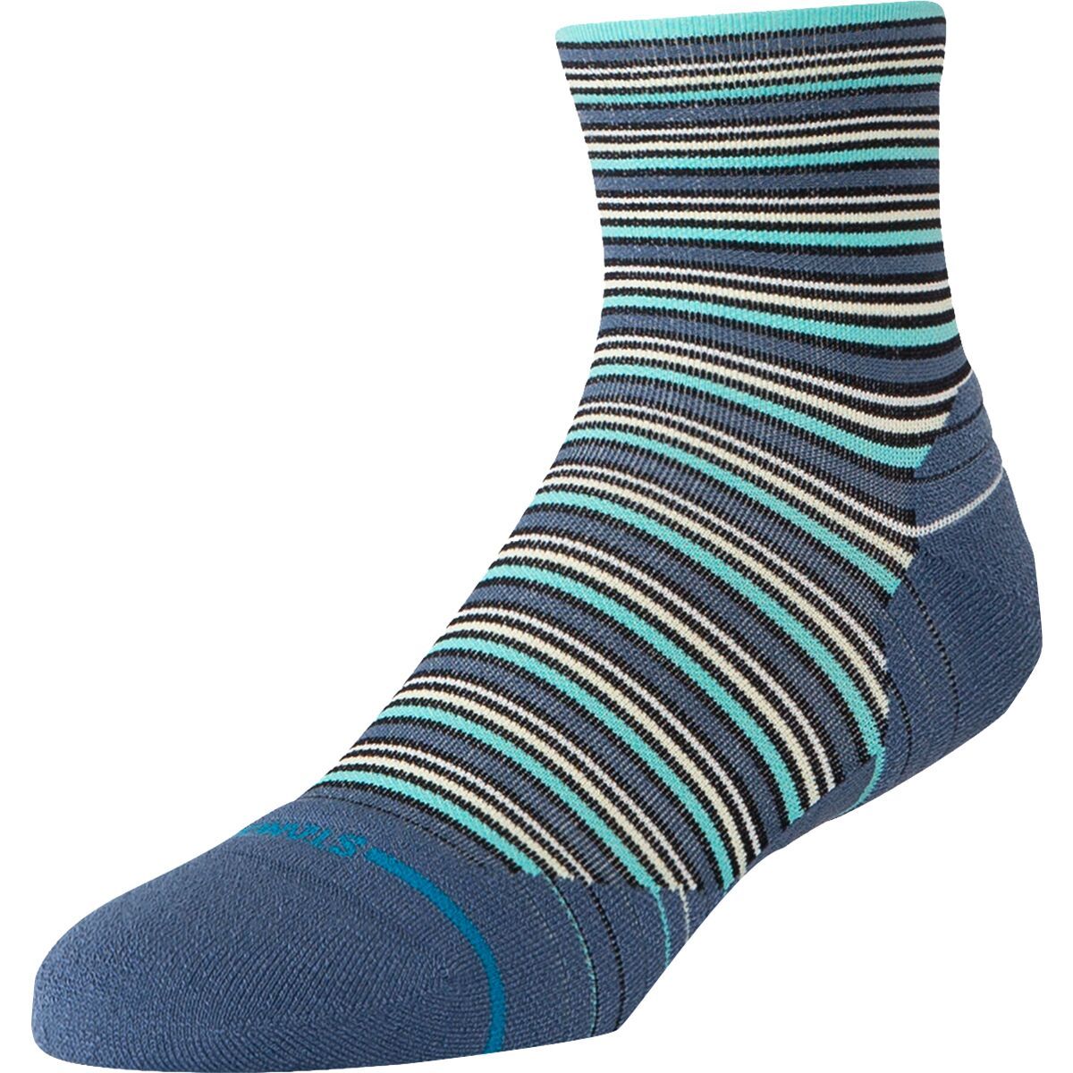 Image of Stance Earnie Light Qtr Sock Sea Blue, L