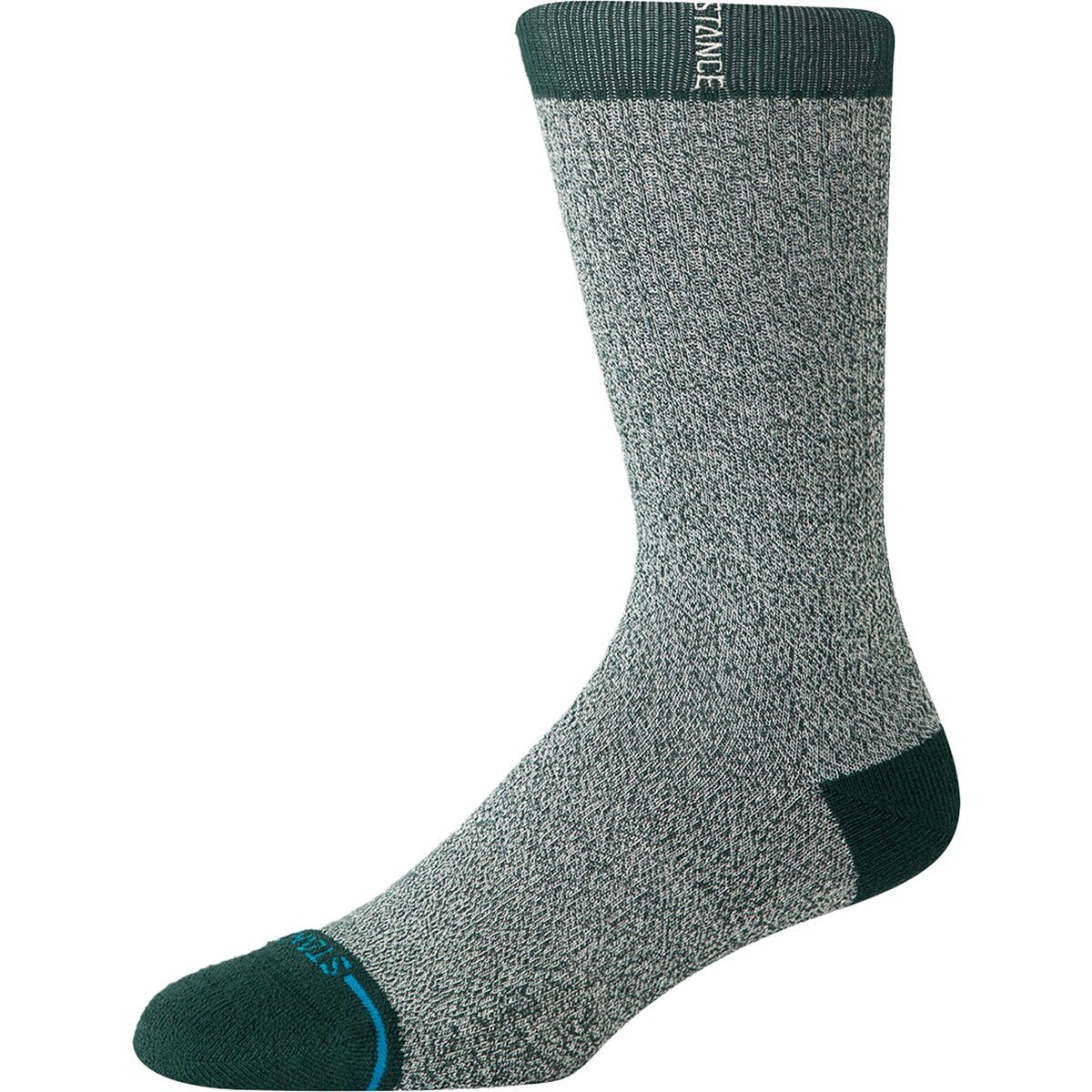 Image of Stance Reset Crew Sock Pine, M