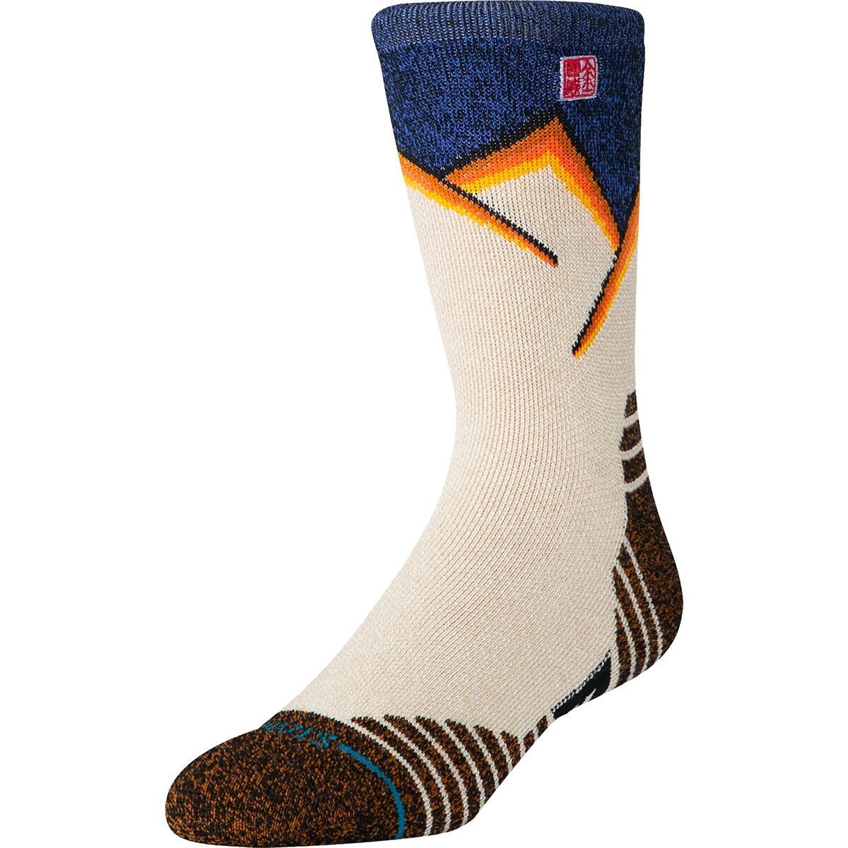 Stance Slopes Wool Crew Sock Multi, L