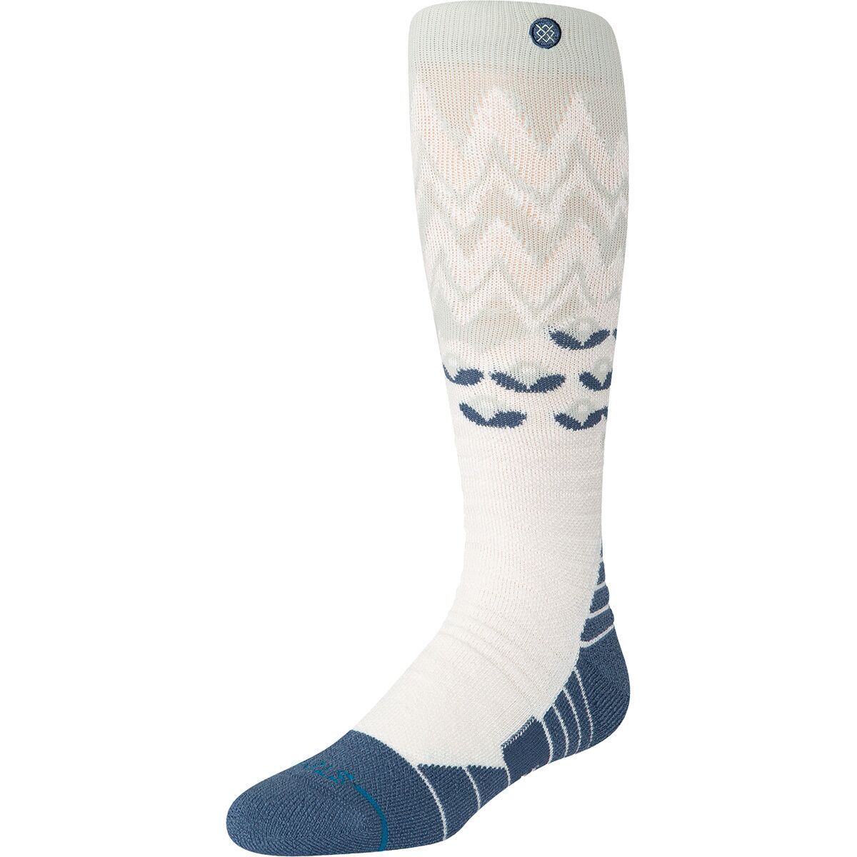 Stance Alpine Mid Poly Snow Sock Paleblue, L
