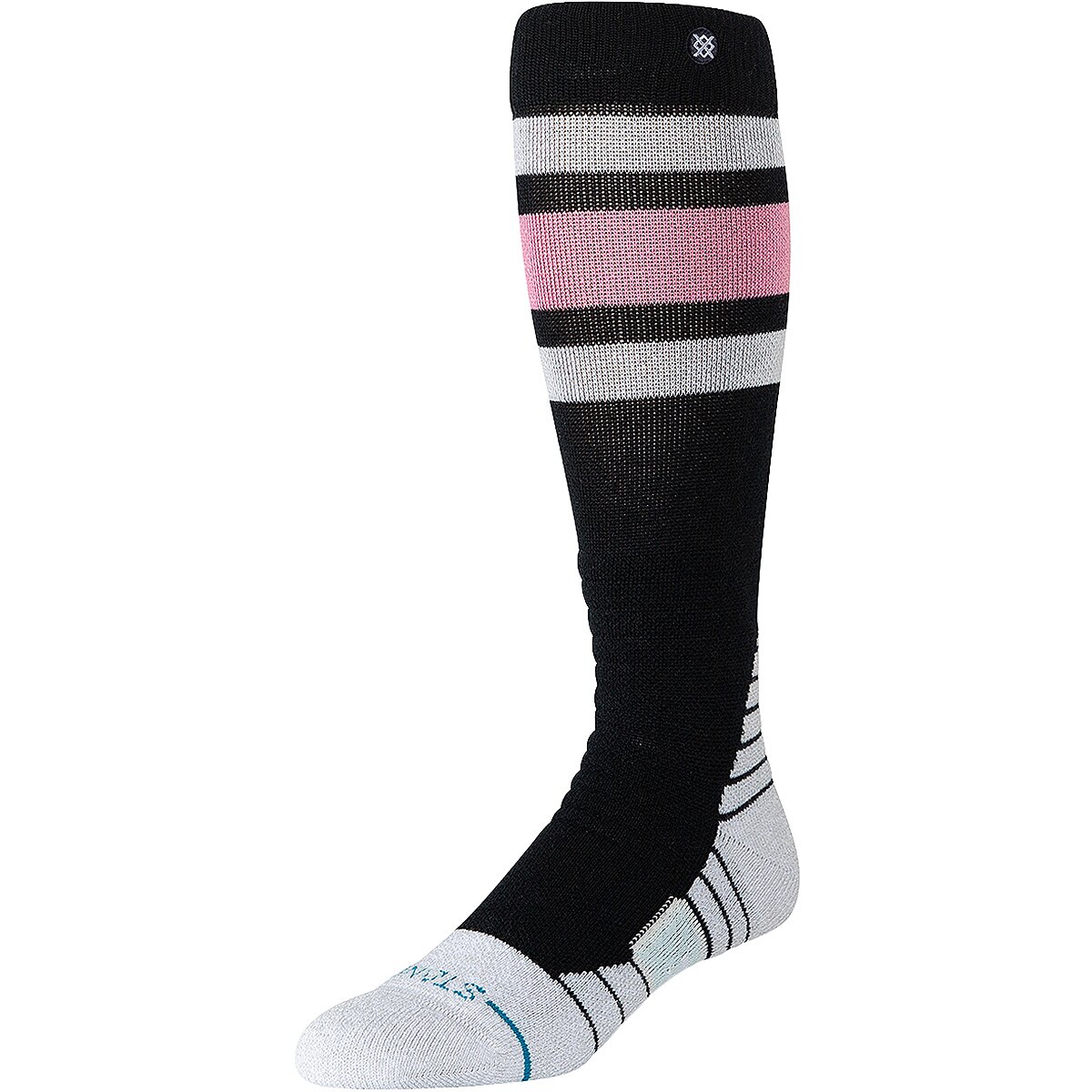 Image of Stance Boyd Mid Wool Snow Sock - Women's Black, S