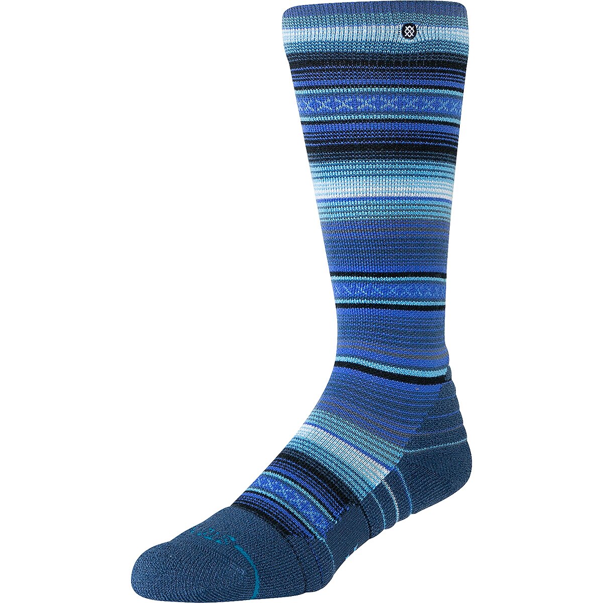 Image of Stance Curren St Mid Wool Snow Sock - Kids' Blue, L