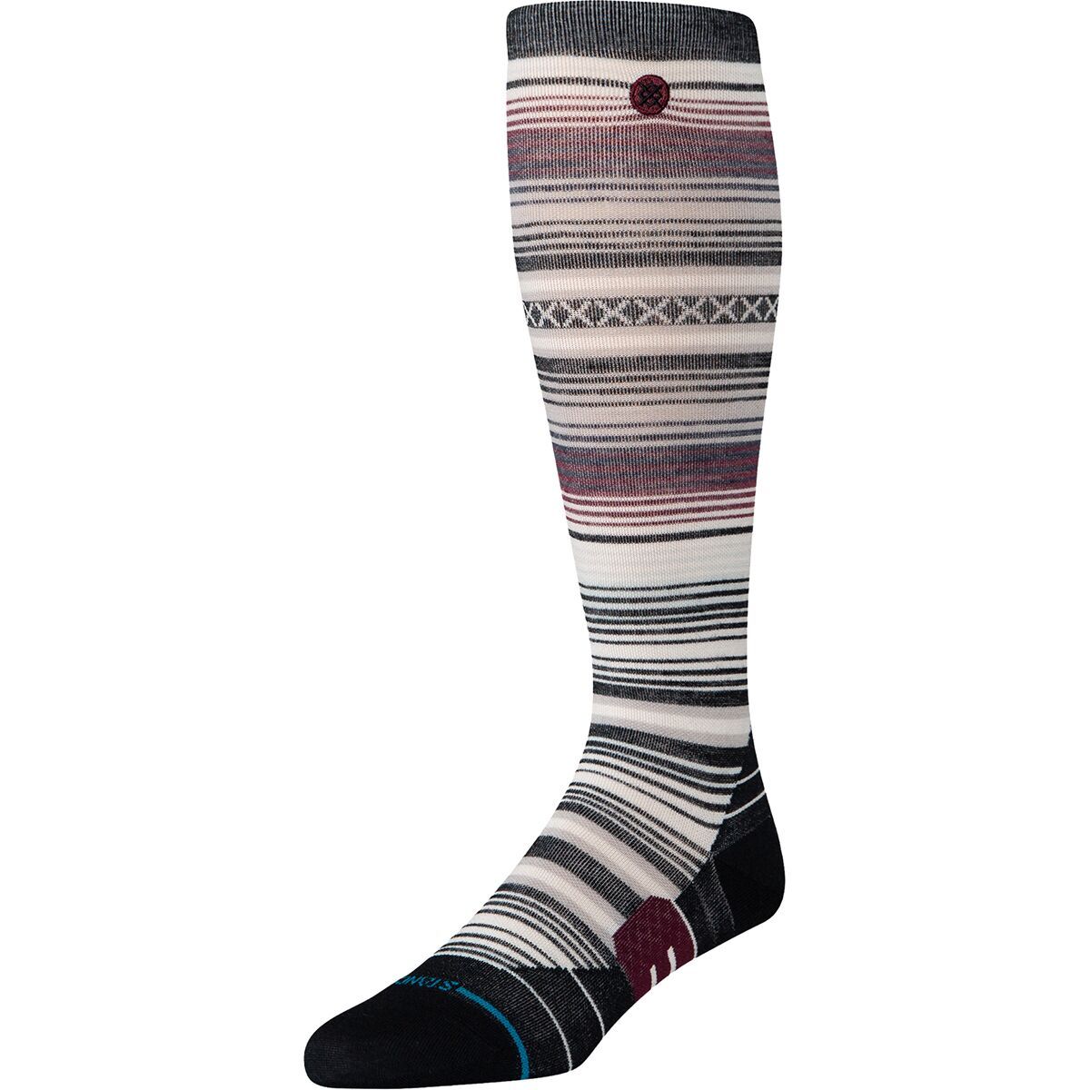 Stance Curren Ul Wool Snow Sock Black, M