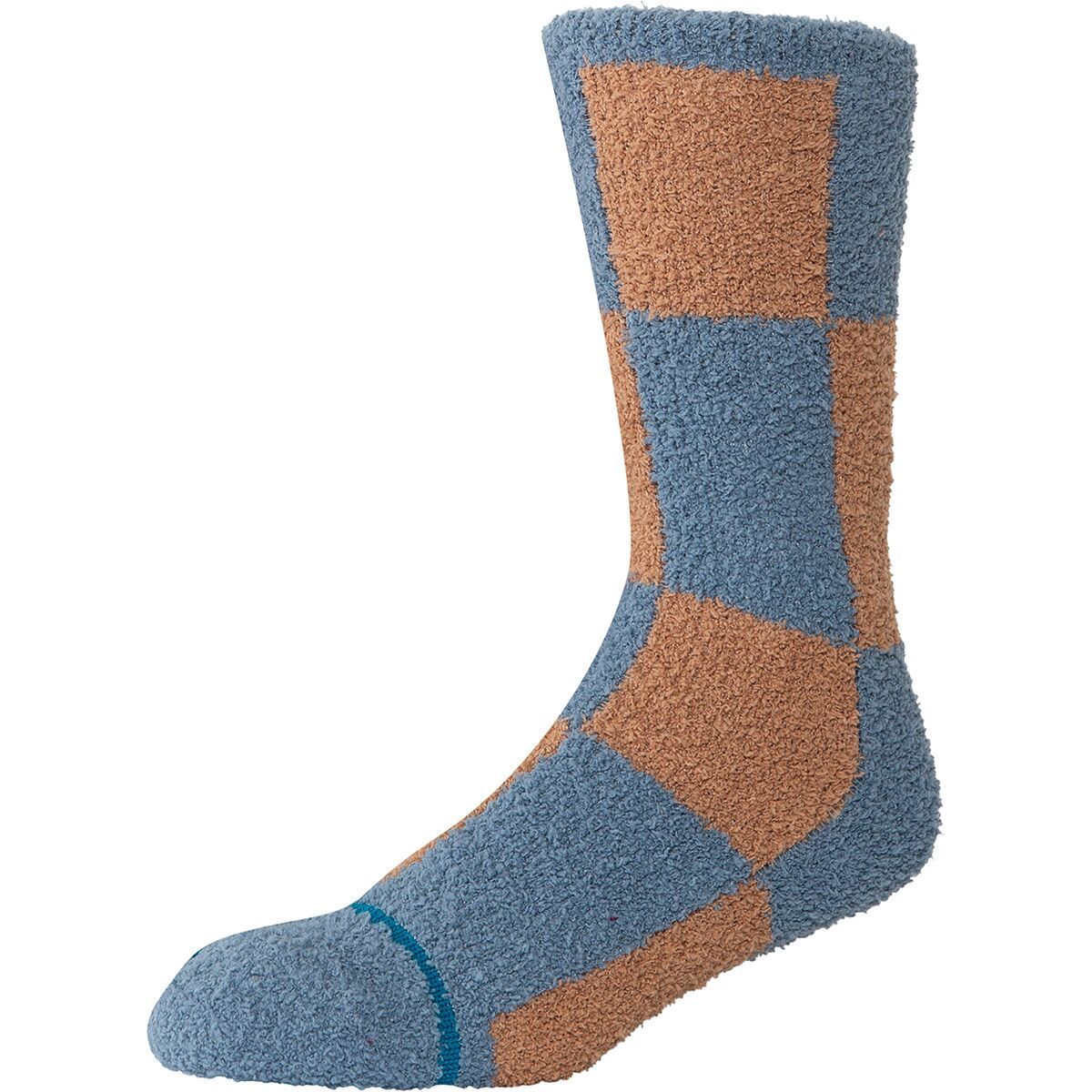 Image of Stance Patchwork Cozy Crew Sock Seablue, S