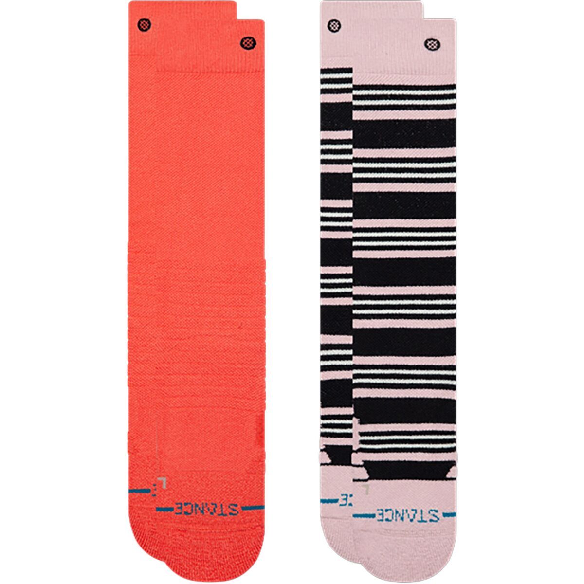 Stance Trailblazer Poly Sock - 2-Pack - Kids' Coral, L