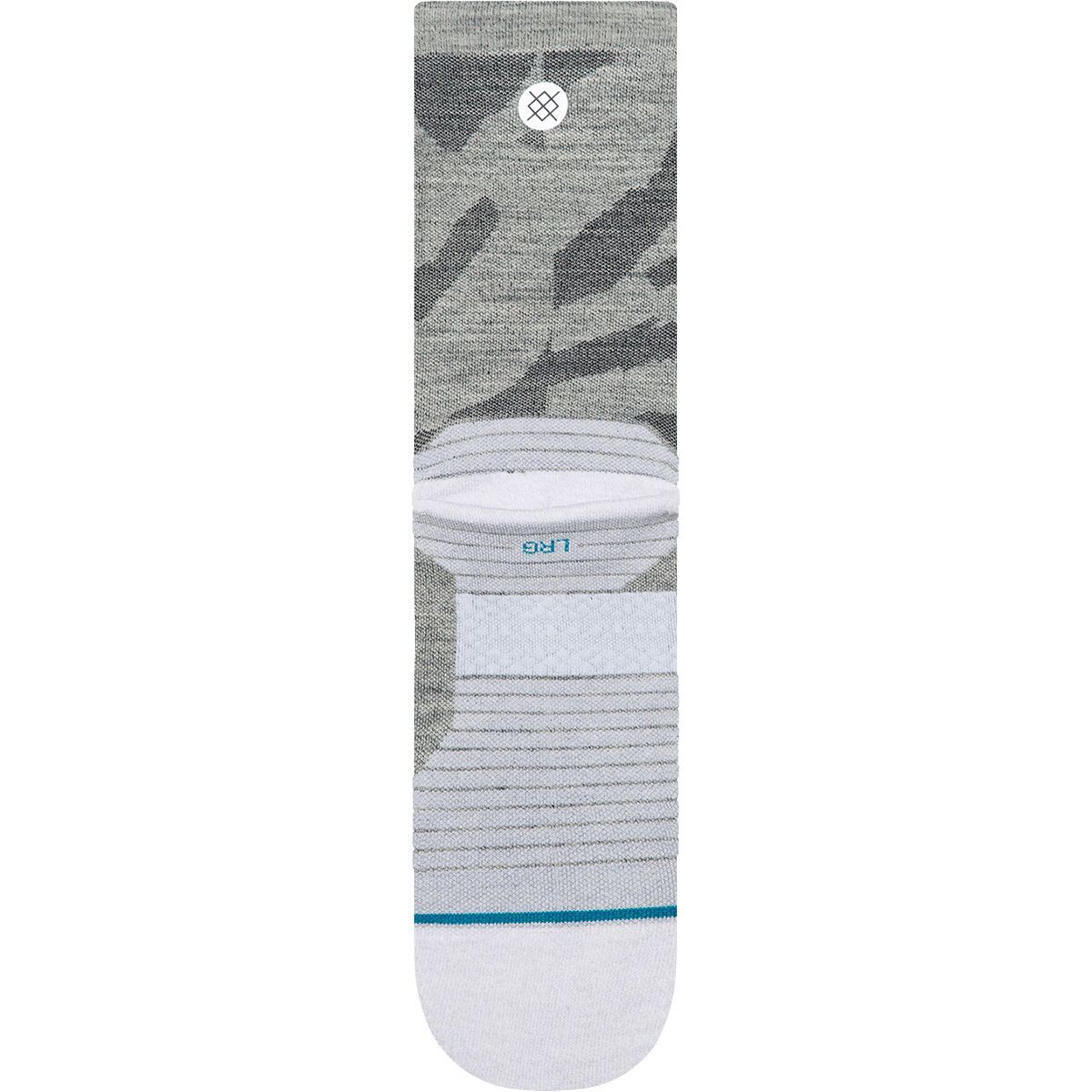 Image of Stance Digi Dash Light Wool Crew Sock White, L