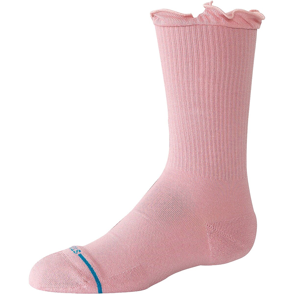 Image of Stance Ruffle Icon Crew Sock - Kids' Pink, L