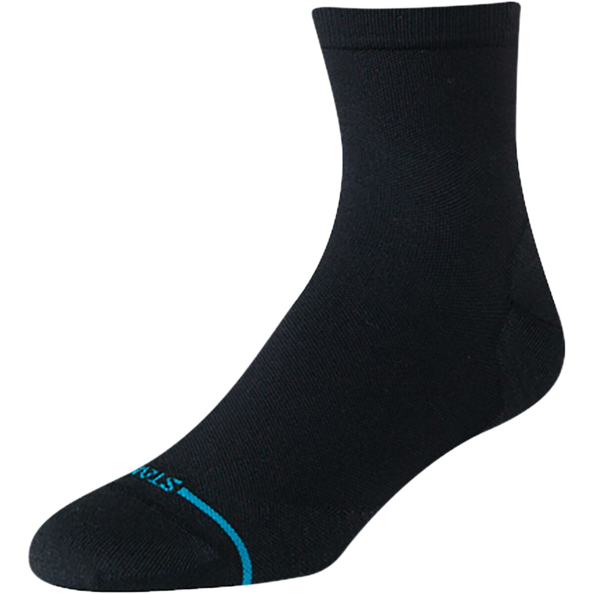 Image of Stance Solid Ul Quarter Sock Black, L
