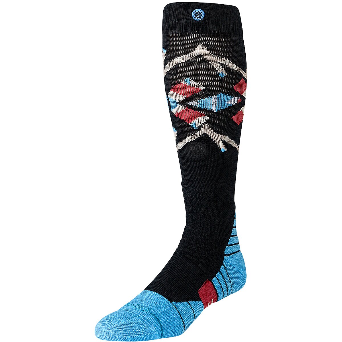 Image of Stance Breaker Mid Poly Snow Sock Black, M