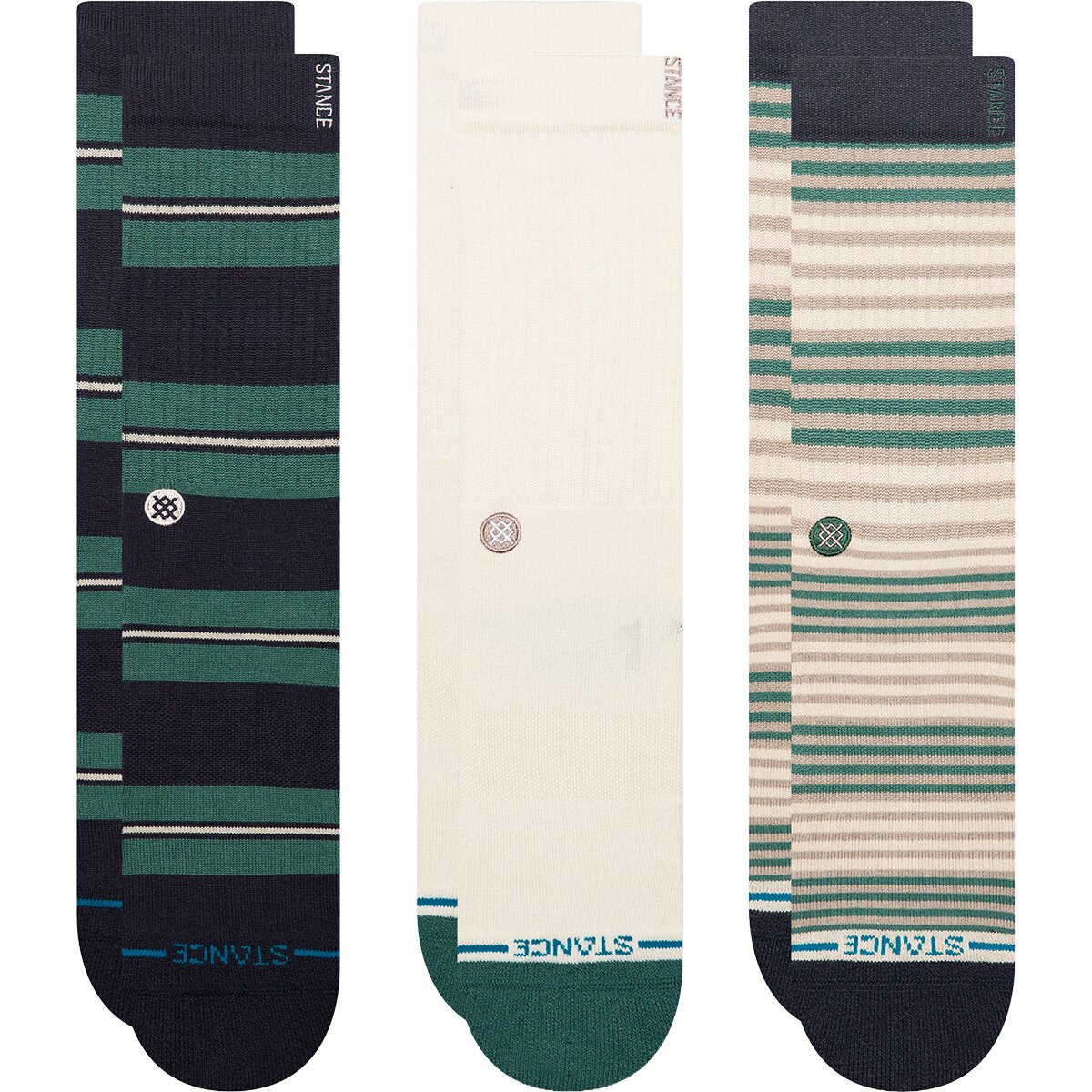 Image of Stance Caesar Stripe - 3-Pack Multi, M
