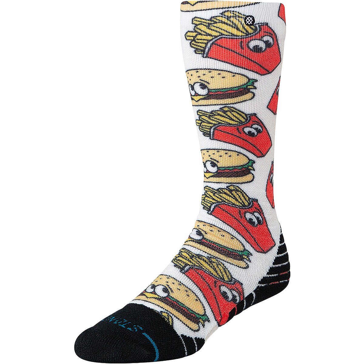 Image of Stance Combo Meal Mid Poly Snow Sock - Kids' Red, L