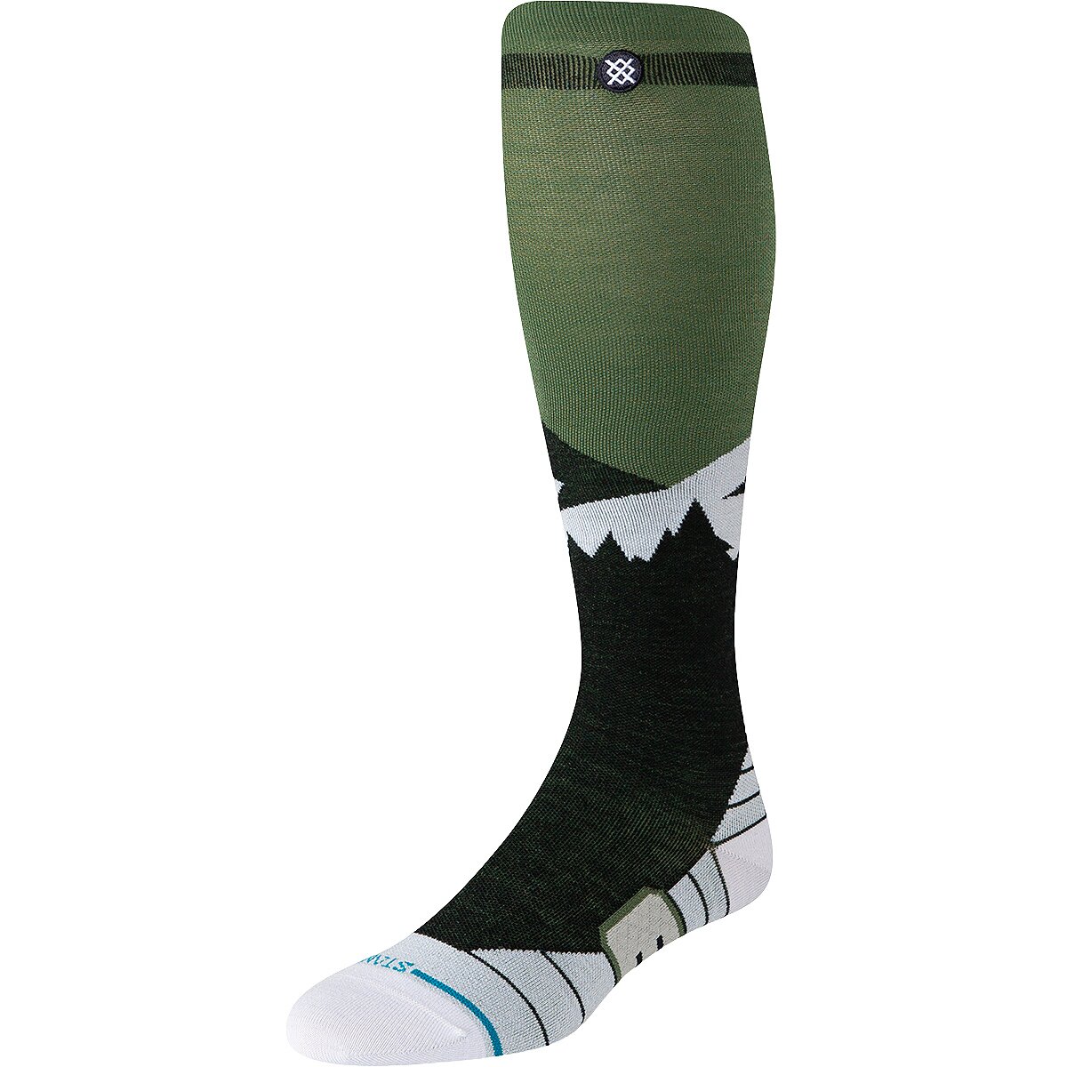 Image of Stance Divide UL Wool Snow Sock Black, M