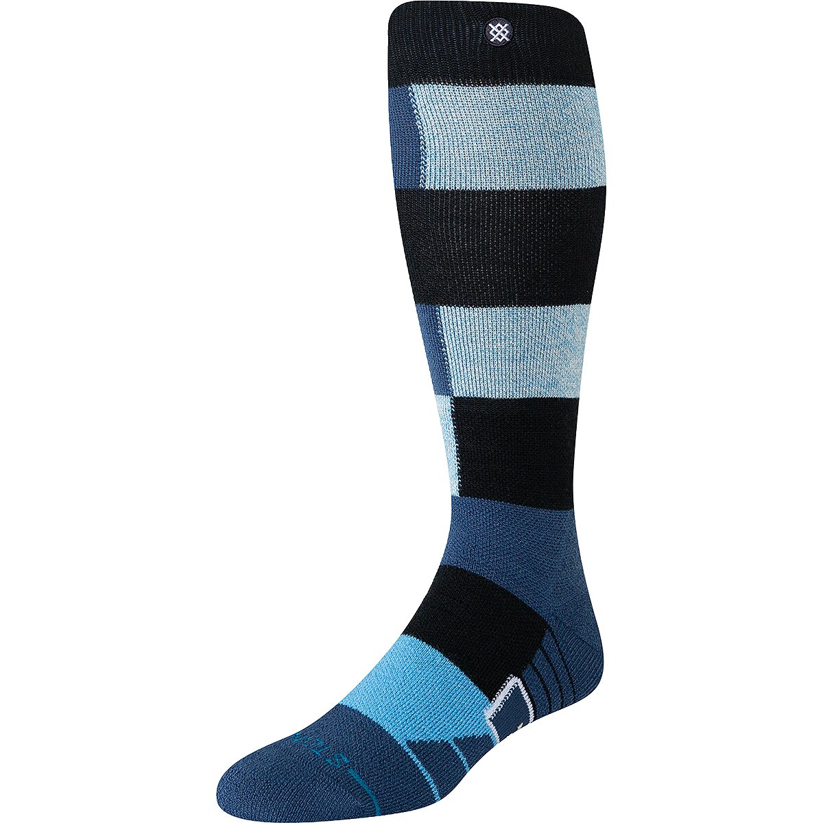 Image of Stance Limitations Mid Wool Snow Sock Blue, M
