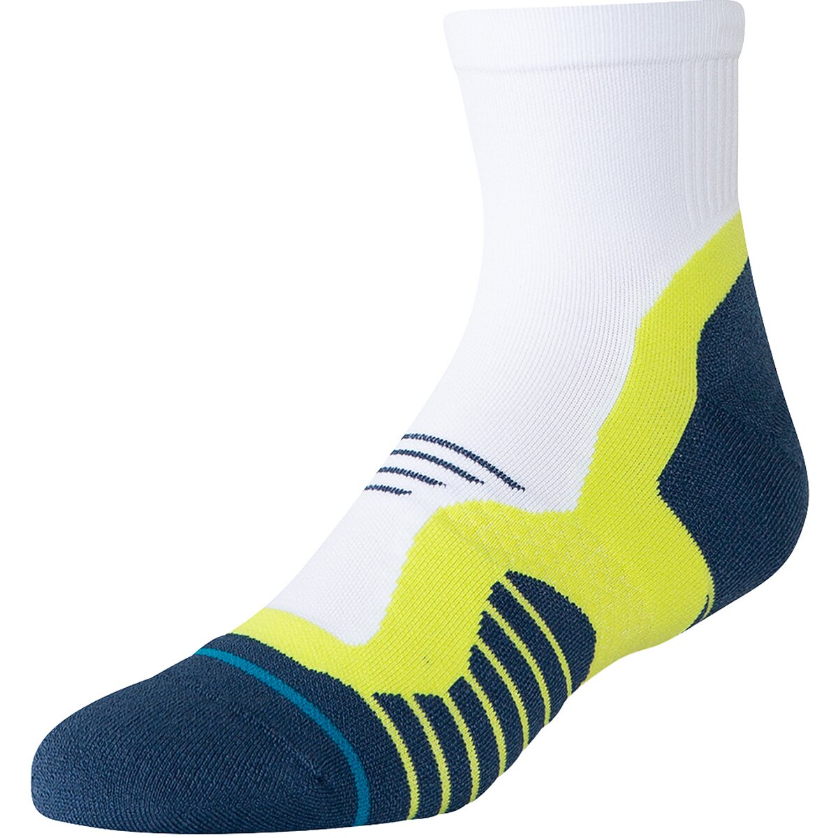 Image of Stance Pace Light Quarter Sock Volt, M