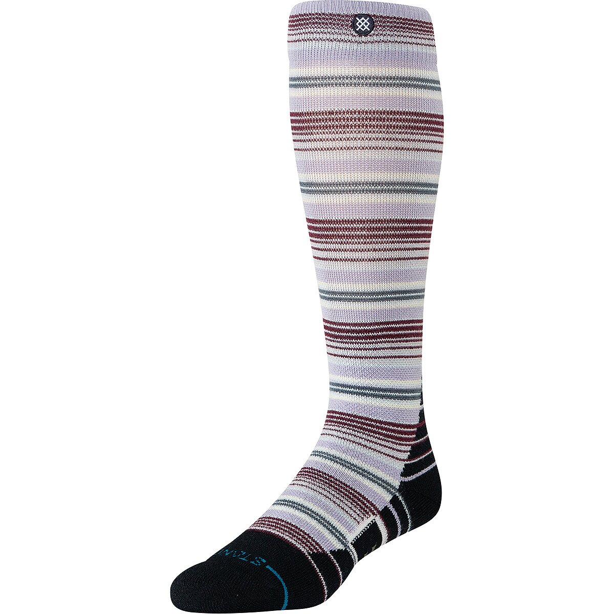 Image of Stance Serape Mid Wool Snow Sock - Women's Lilac, S