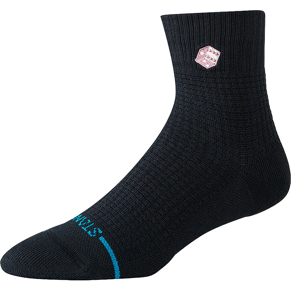 Stance Stance Dicey Waffle Quarter Sock Black, M - $16.99 at Backcountry.com