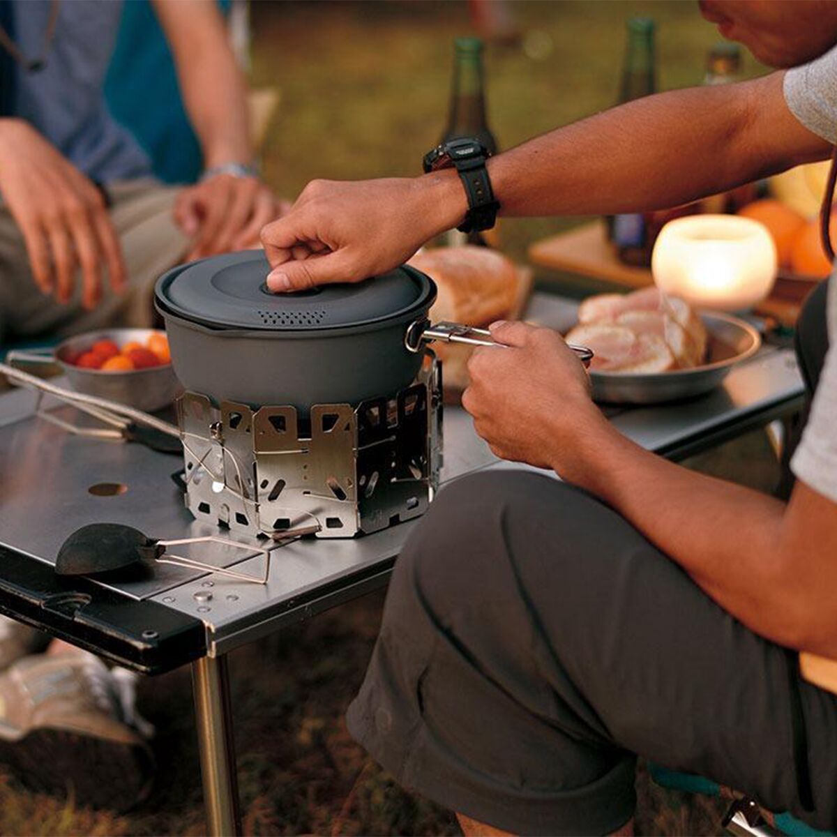 その他 Snow Peak - OLD MOUNTAIN COOKER CASE Snow Peak Mountain 1000 Aluminum Cookset - Hike & Camp