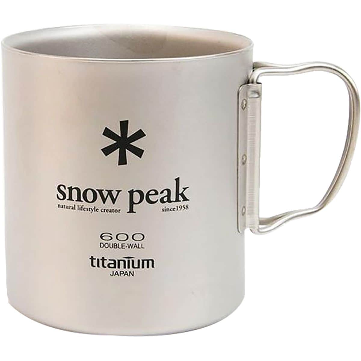 Snow Peak Titanium Double Wall Cup 600