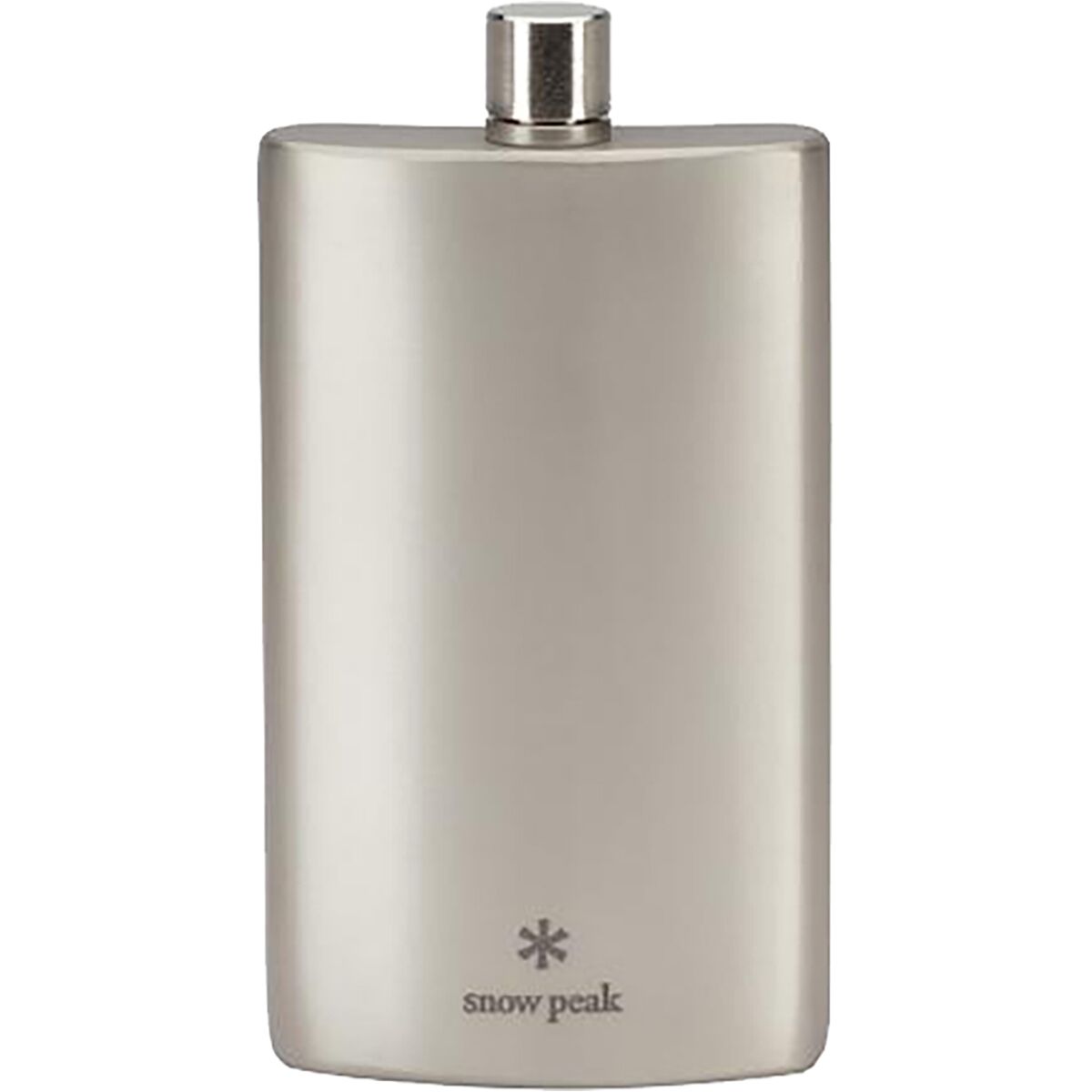 Snow Peak Titanium Flask T-012 with Synthetic Leather Case from JAPAN NEW 