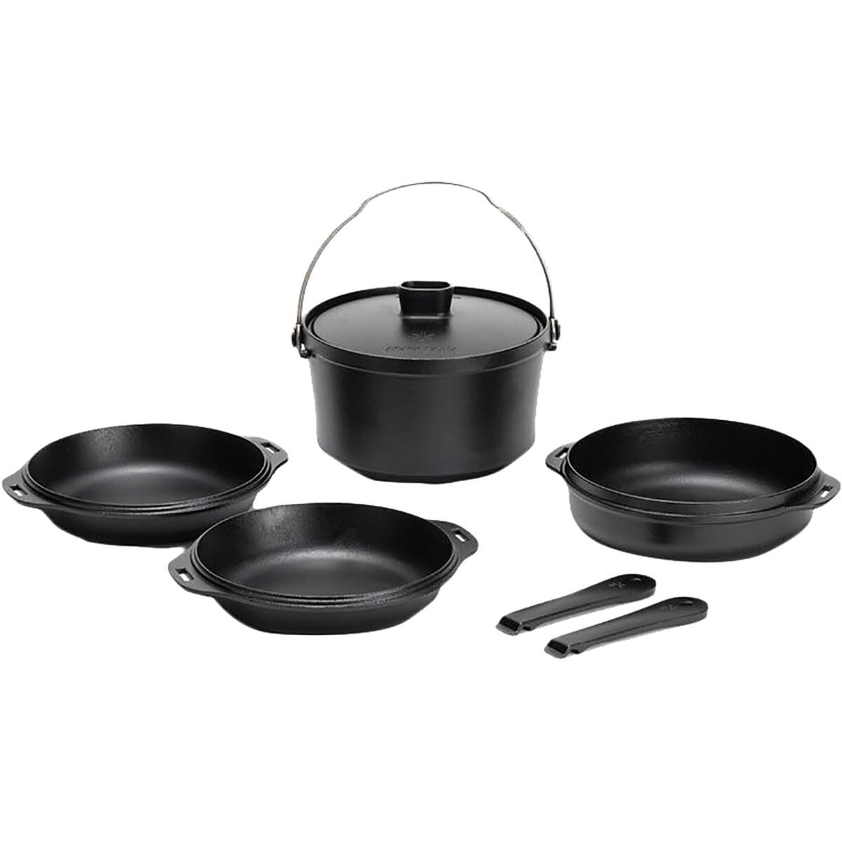 Snow Peak Cast Iron Duo Cooker One Color, One Size