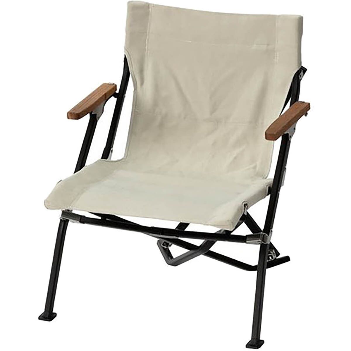 Snow Peak Low Chair Luxe Ivory, One Size