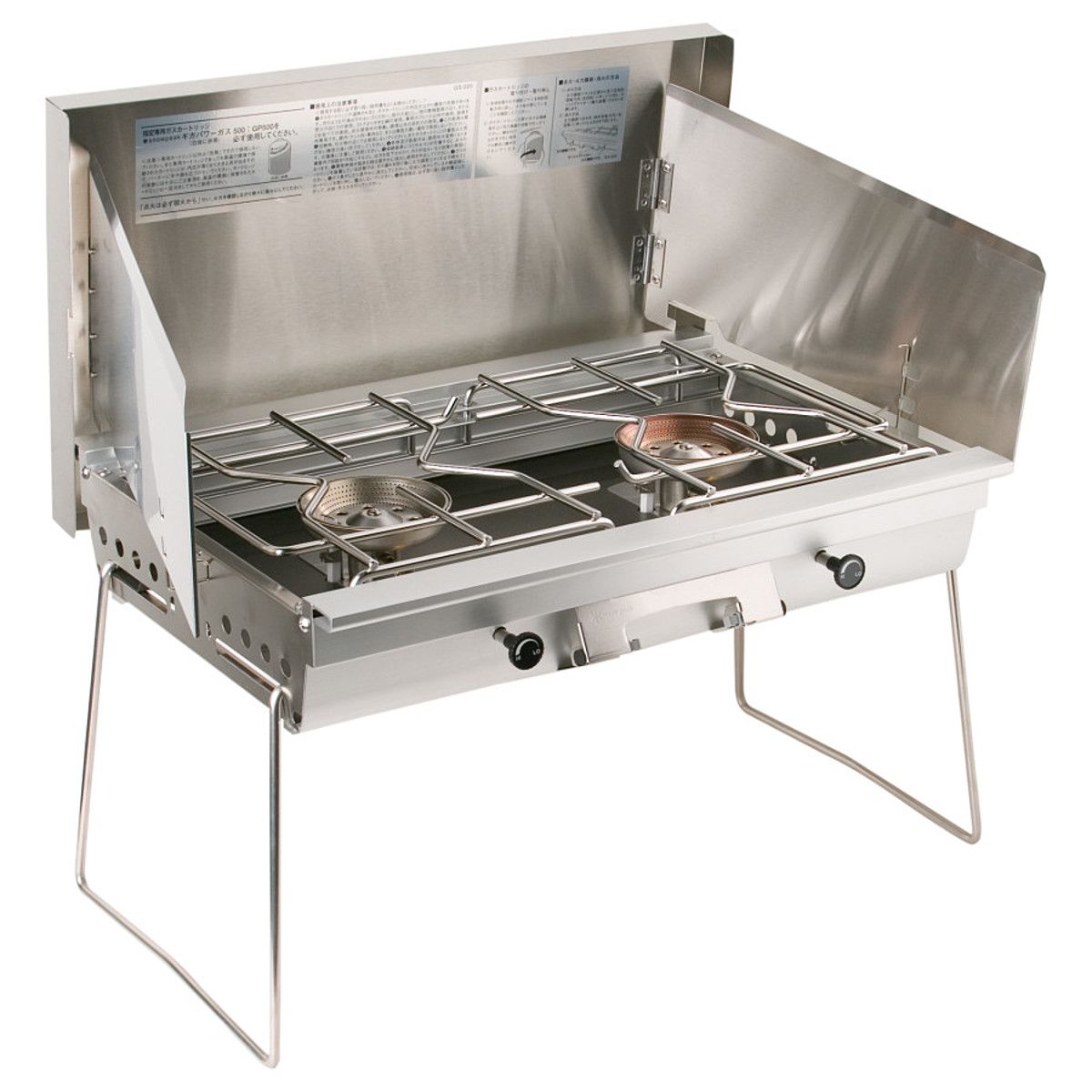 バーベキュー・調理用品  peak GigaPower Two Burner Standard Snow Peak GigaPower Two-Burner Standard Stove - Hike & Camp