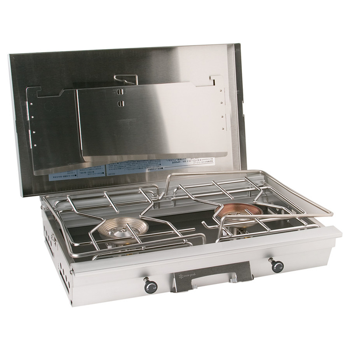 バーベキュー・調理用品  peak GigaPower Two Burner Standard Snow Peak GigaPower Two-Burner Standard Stove - Hike & Camp