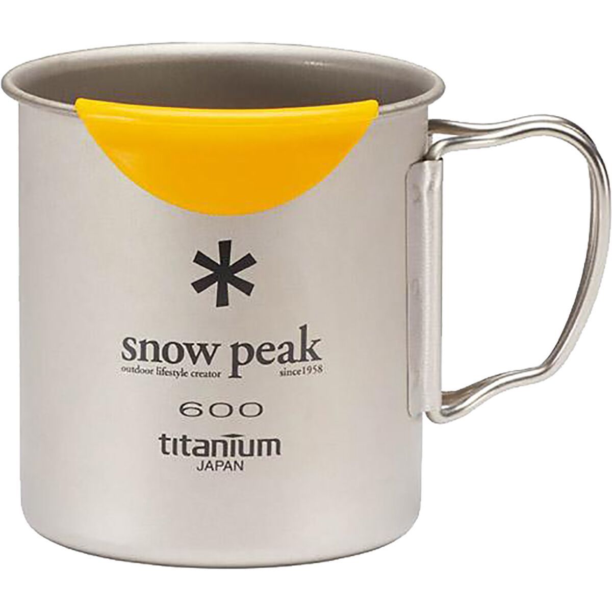 Image of Snow Peak HotLips Titanium 600 Mug One Color, One Size