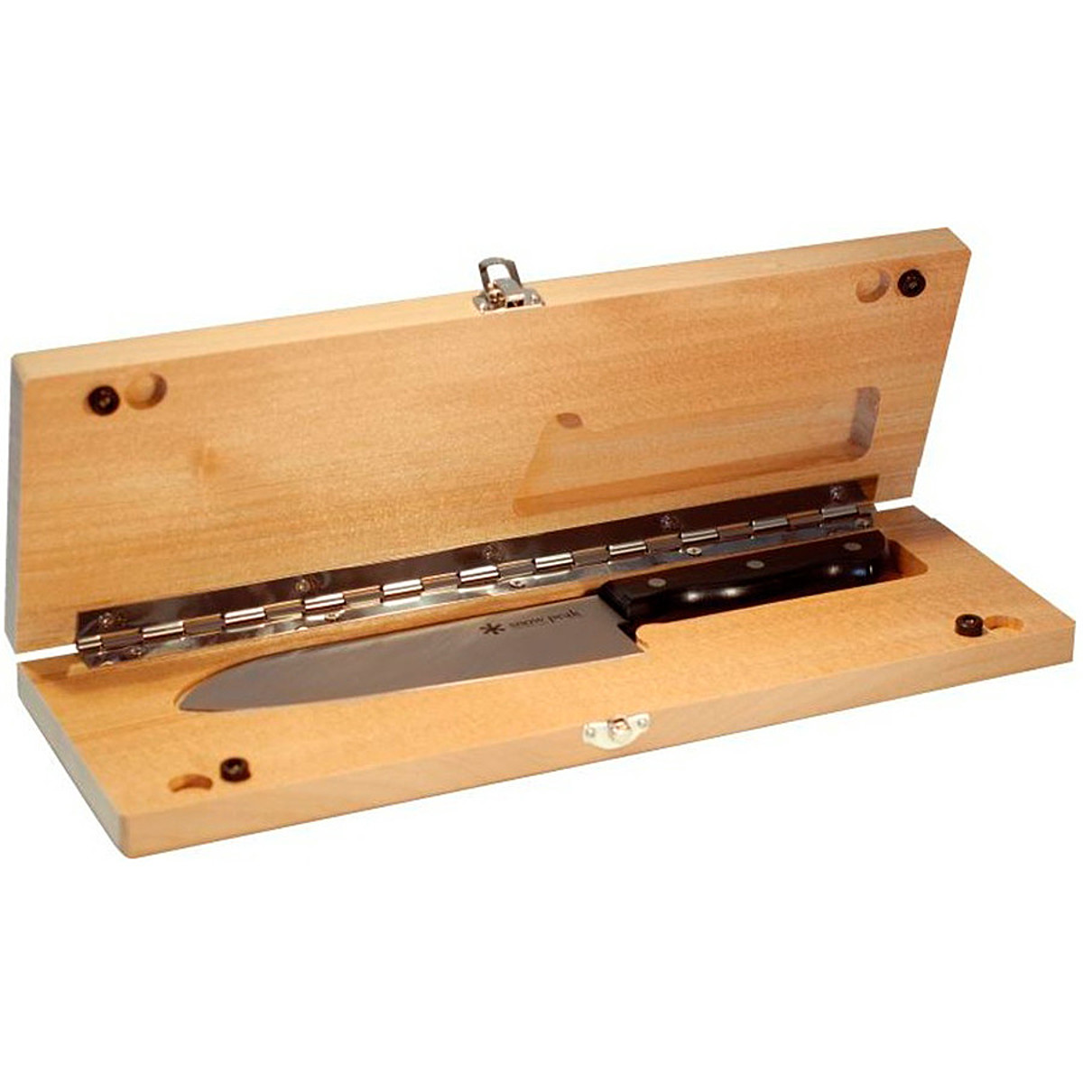 Snow Peak Snow Peak Chopping Board Knife Set One Color, Large
