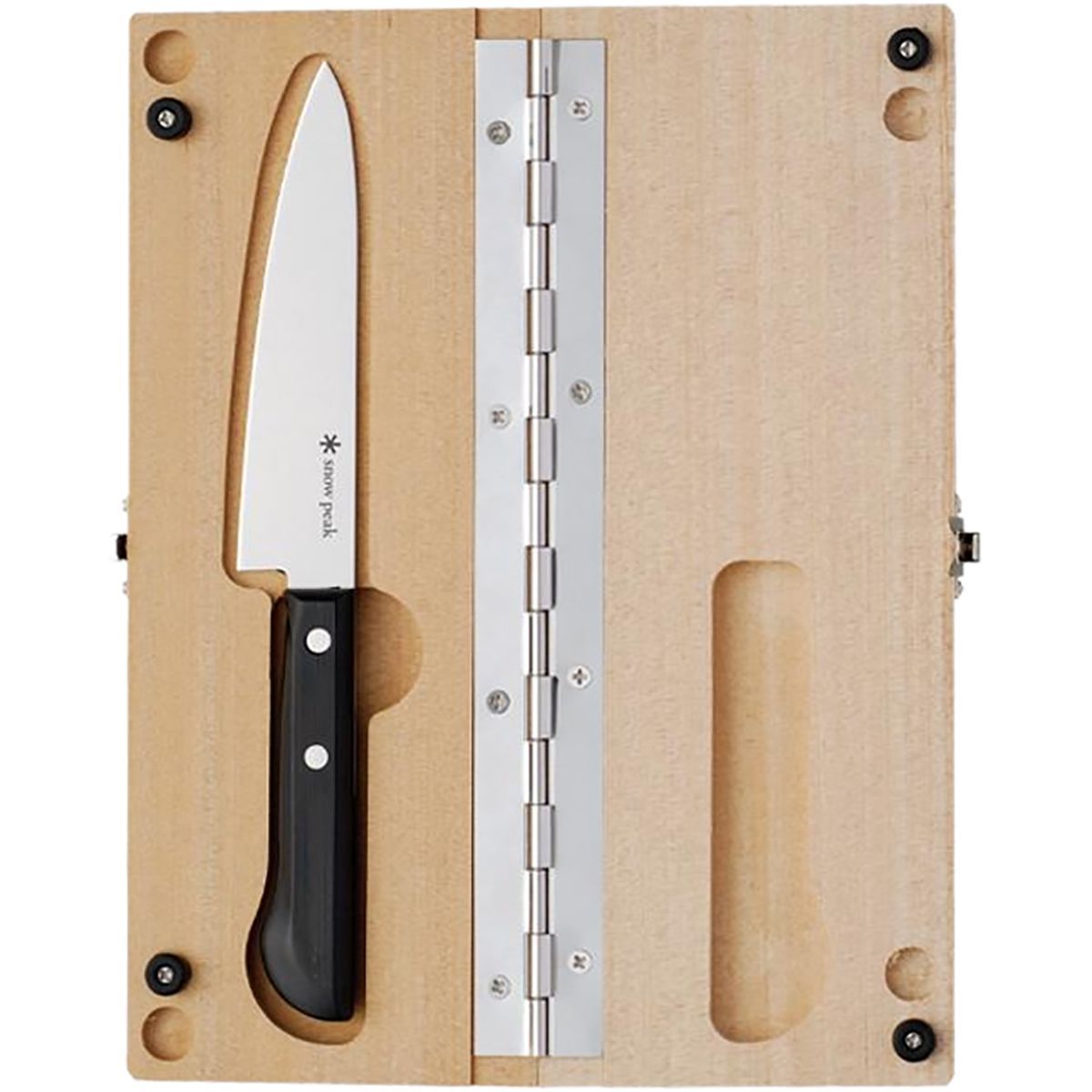 Snow Peak Chopping Board Knife Set One Color, Medium