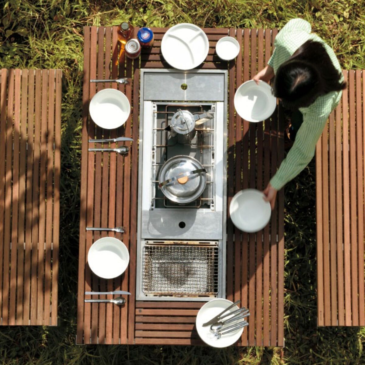 その他 Snow Peak - wood BOX Snow Peak Garden Unit Table Set – Snow Peak