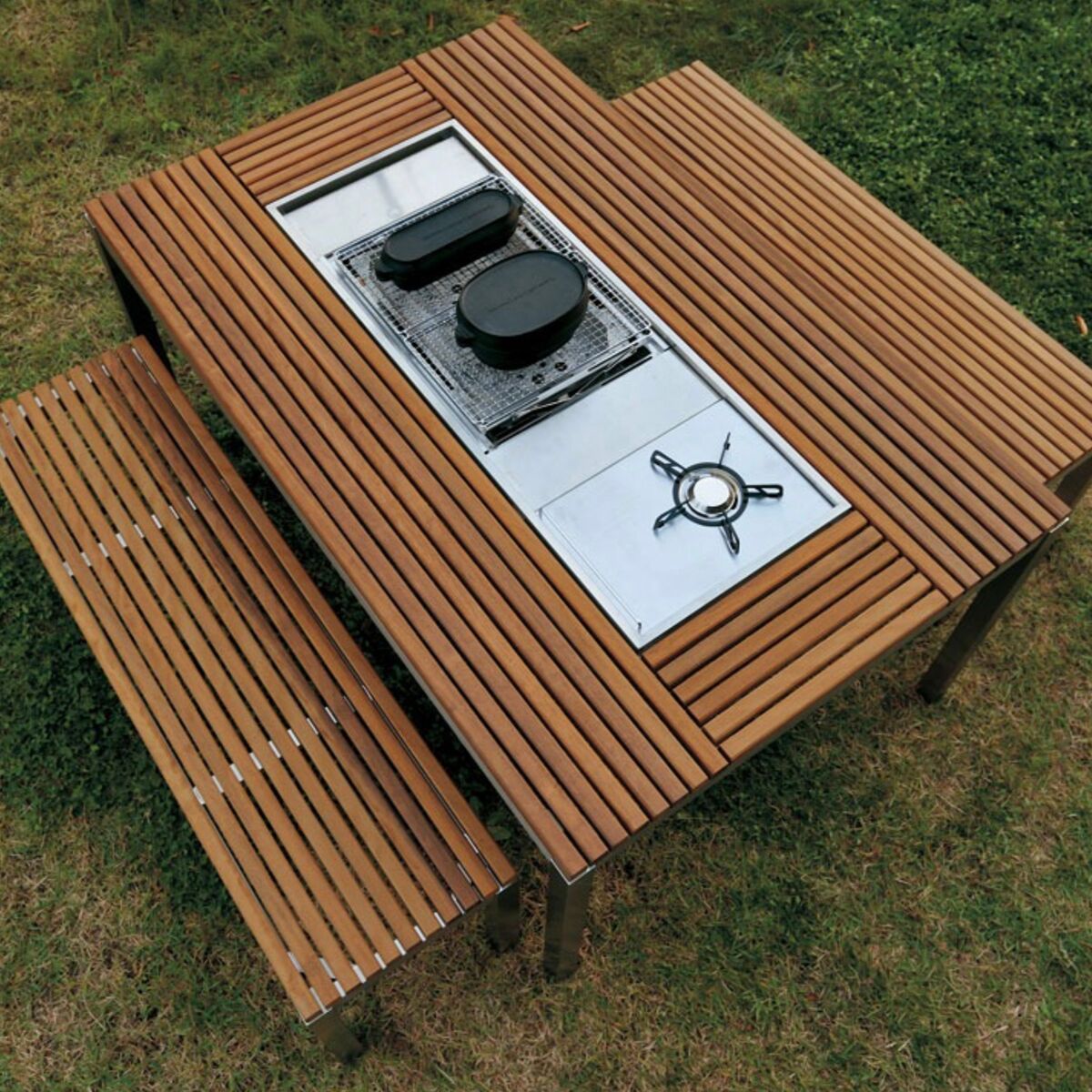 Snow Peak - カネゴン　HangOut Apero Wood Table HIGH Extension IGT | Snow Peak