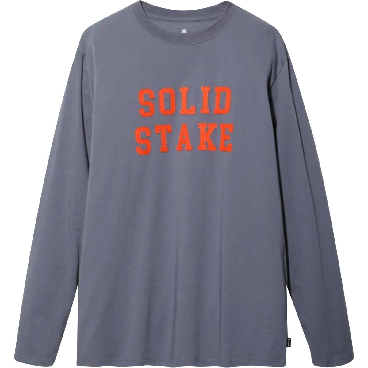 Snow Peak Solid Stake Felt Logo Long-Sleeve T-Shirt - Men's