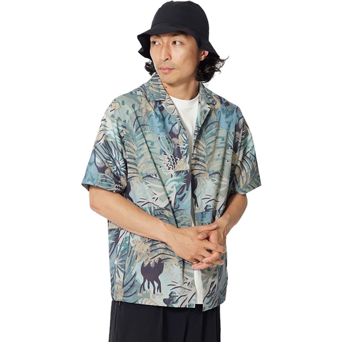 【Snow Peak】 Delta Quickdry Short Sleeve T-Shirt / 追跡付 Snow Peak Printed Breathable Quick Dry Shirt - Men's - Clothing