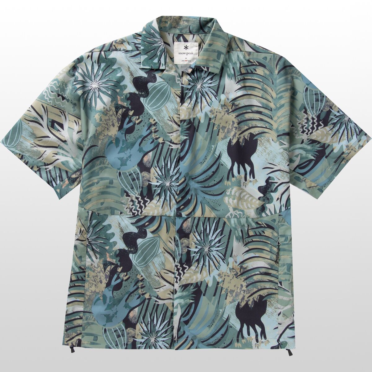 Snow Peak Printed Breathable Quick Dry Shirt - Men's - Clothing