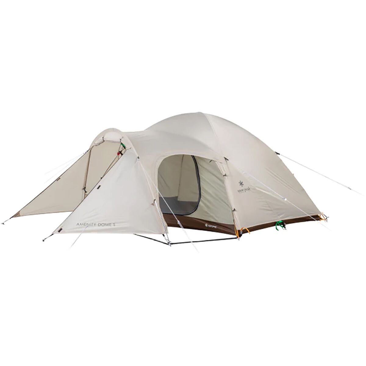 Snow Peak Amenity Dome Tent: 2-Person 3-Season Ivory