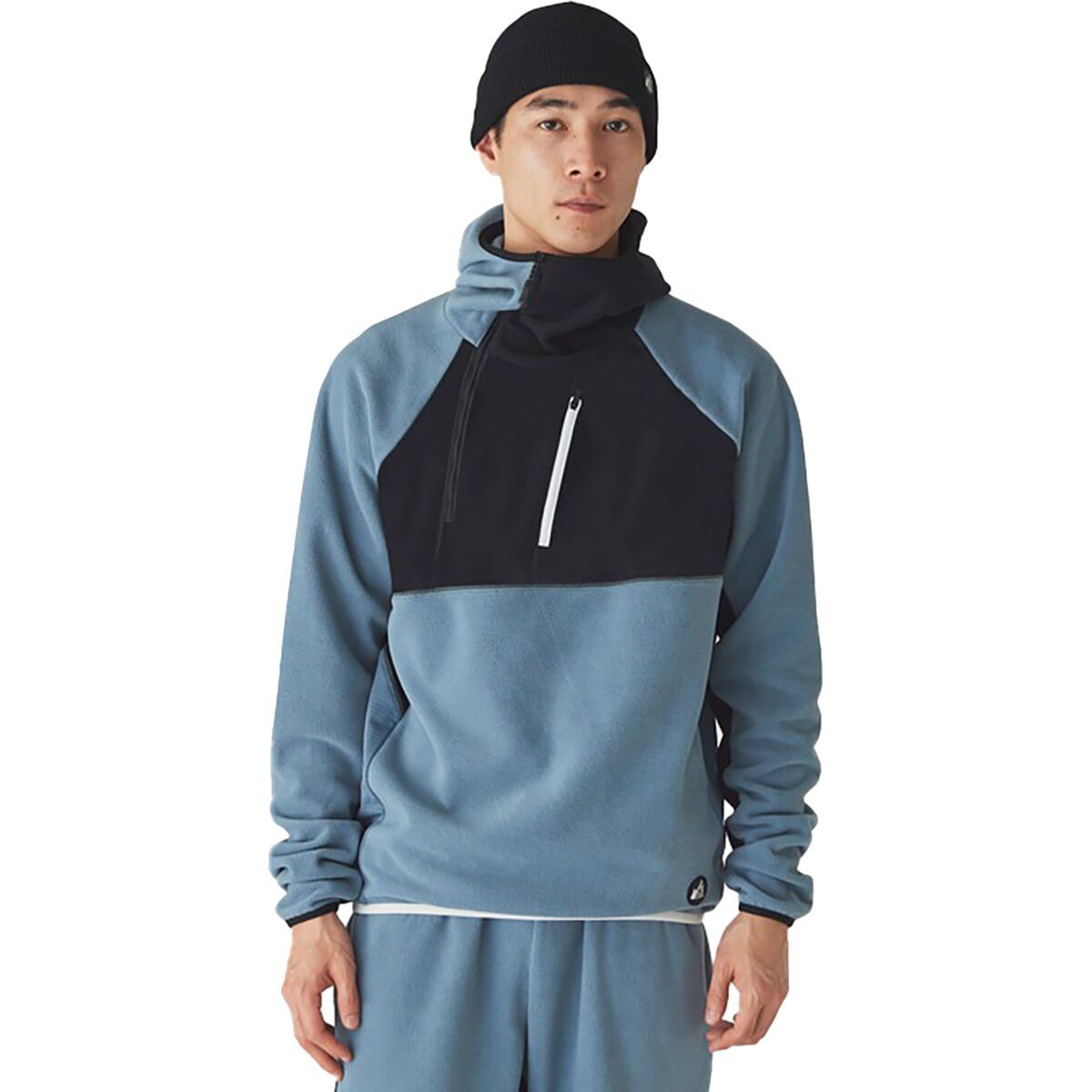 Snow Peak MofM Fleece Hoodie Iceblue, XL