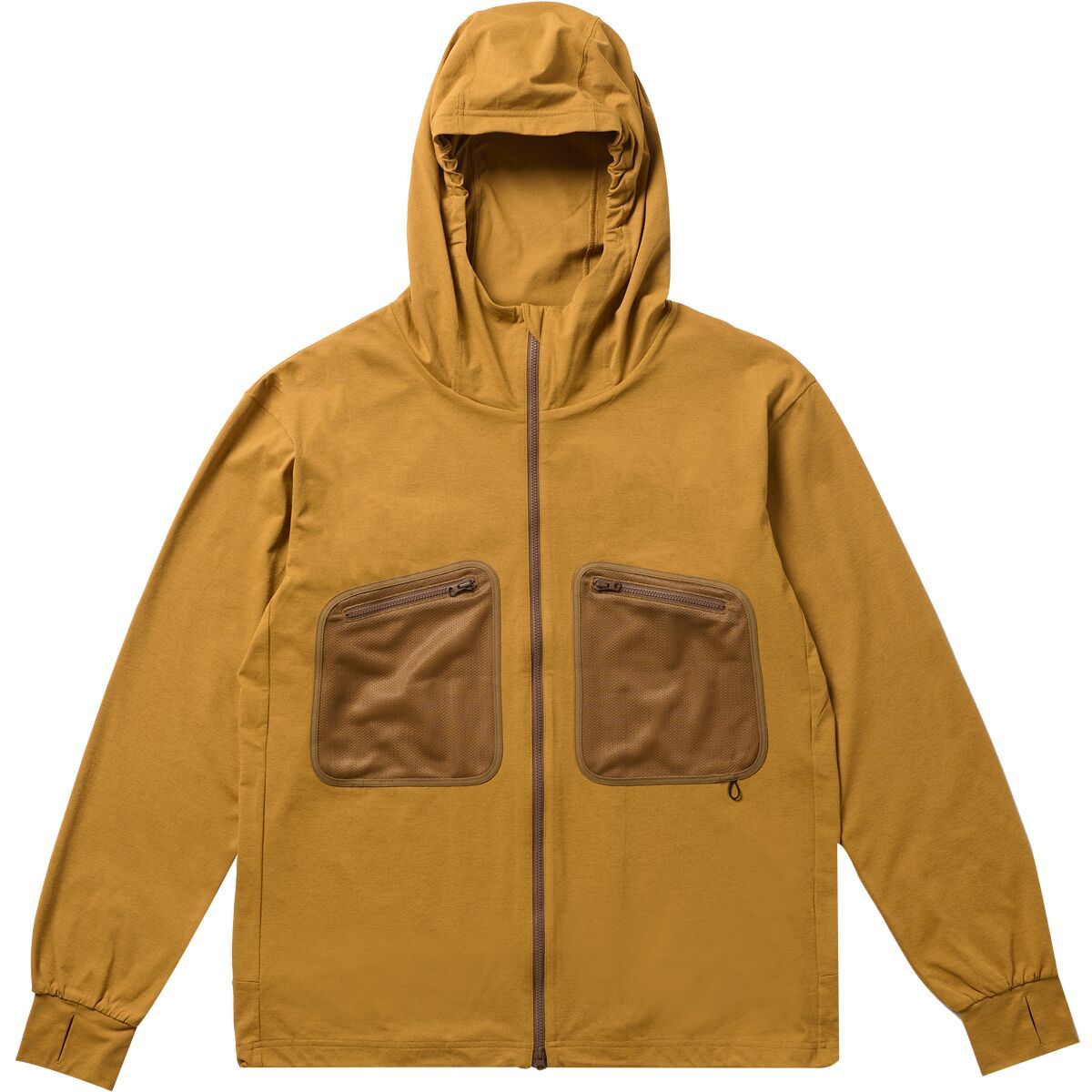 Snow Peak Water Active Zip Up Hoodie Mustard, L