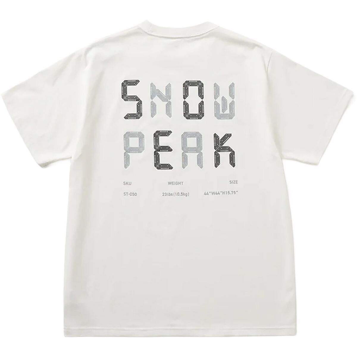 Image of Snow Peak Jikaro Firering Table T-Shirt Off White, M